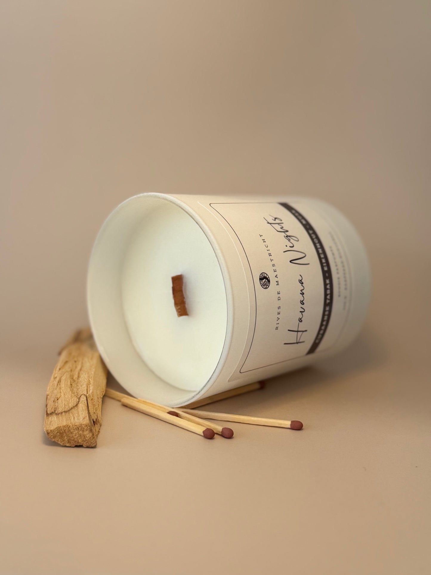 Geurkaars Light My Fire - houten lont