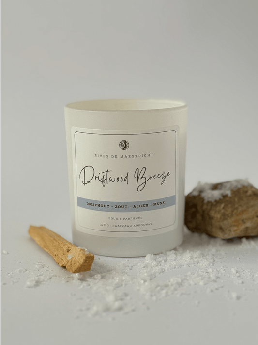 Geurkaars drijfhout fris en maritiem | Driftwood Breeze - Rives de Maestricht - Rives de Maestricht