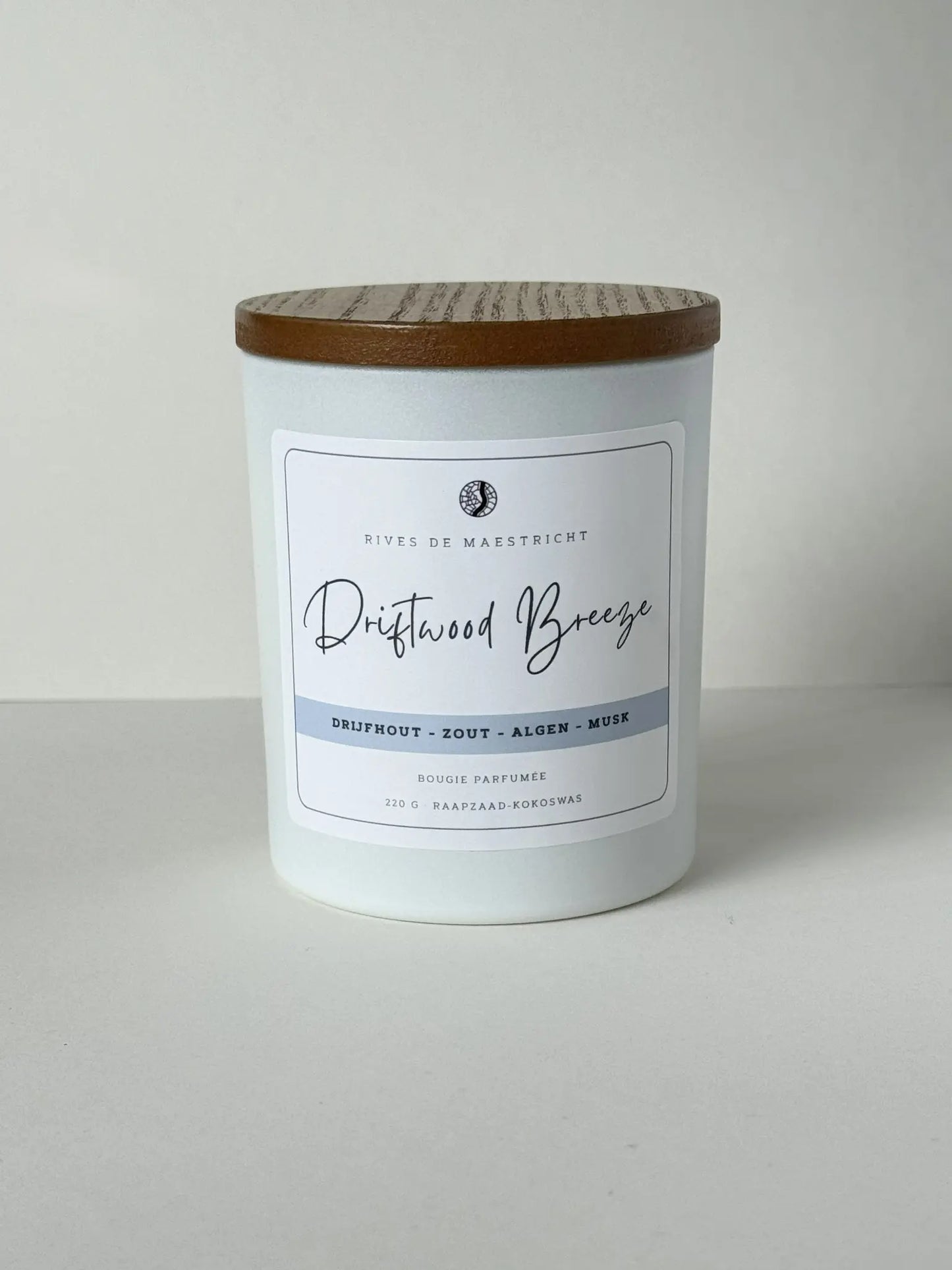 Geurkaars drijfhout fris en maritiem | Driftwood Breeze - Rives de Maestricht