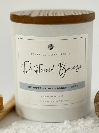 Geurkaars drijfhout fris en maritiem | Driftwood Breeze - Rives de Maestricht - Rives de Maestricht