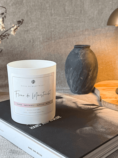 Geurkaars roos en fruitig | Fleur de Maestricht - Rives de Maestricht - Rives de Maestricht