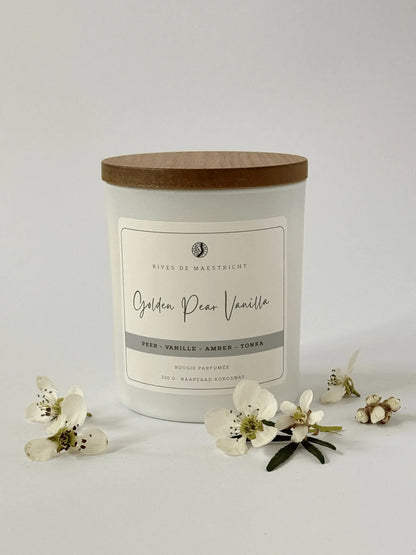 Geurkaars peer en vanille | Golden Pear & Vanilla - Rives de Maestricht - Rives de Maestricht