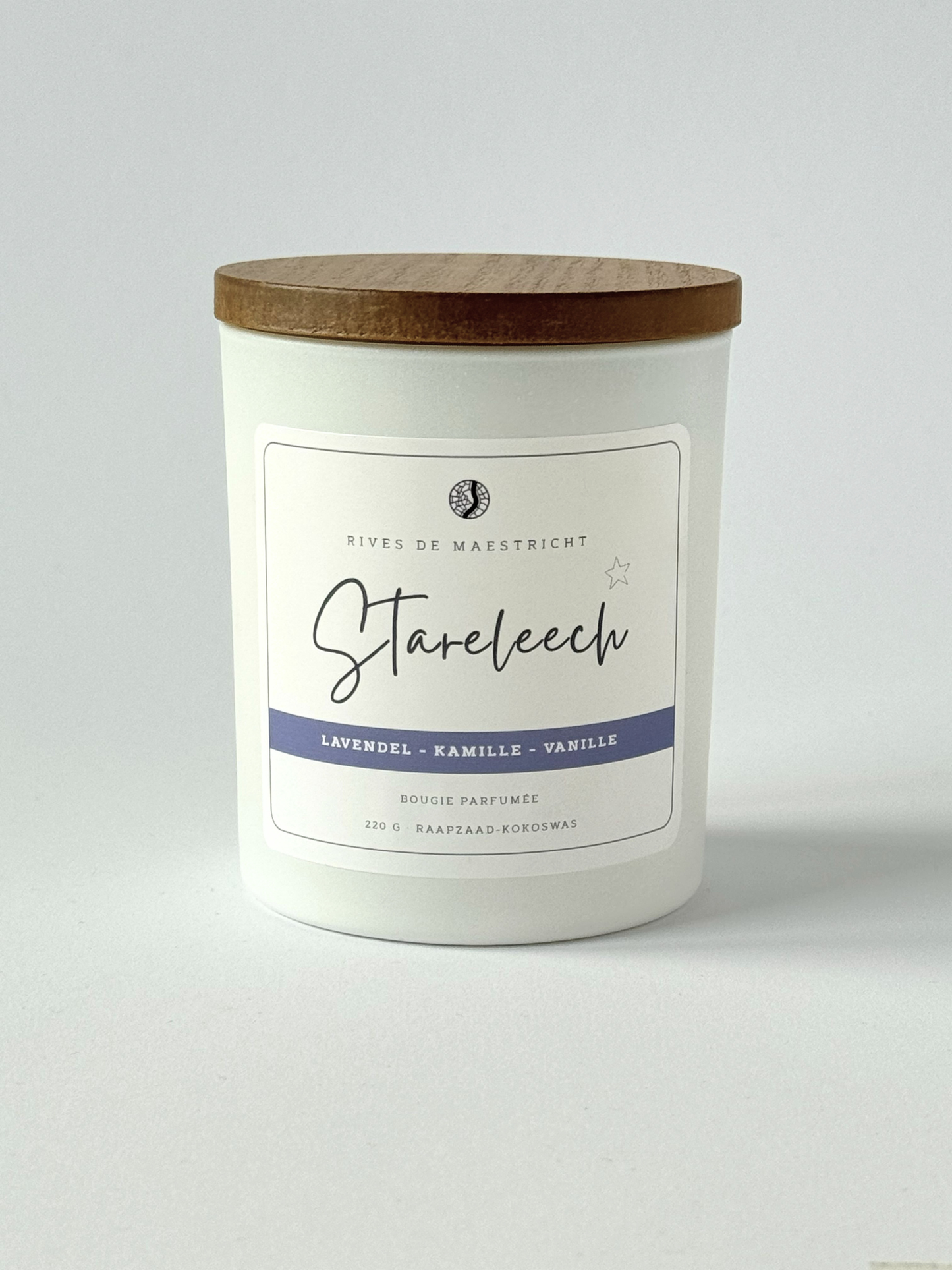 Geurkaars lavendel kamille | Stareleech - Rives de Maestricht